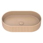 Fienza Minka Pill Oval Solid Surface Above Counter Basin, Dusk