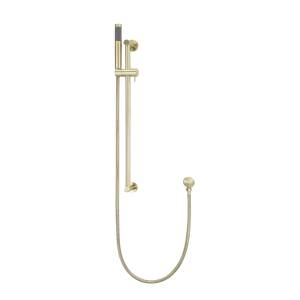Meir Round Shower on Rail Tiger Bronze Gold