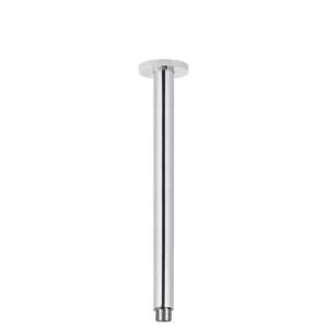 Aquaperla Round Chrome Ceiling Shower Arm 400mm