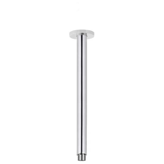 Aquaperla Round Chrome Ceiling Shower Arm 200mm