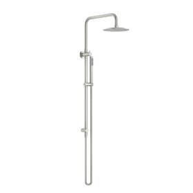 Linkware-Elle-316-Twin-Shower-on-Rail-Brushed-Stainless