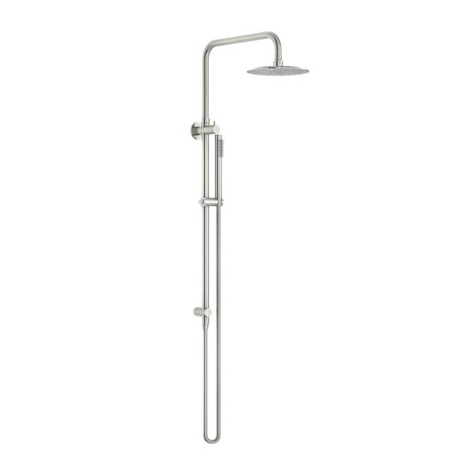 Linkware-Elle-316-Twin-Shower-on-Rail-Brushed-Stainless