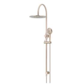 Meir-Round-Gooseneck-Shower-Set-with-300mm-Rose,-Three-Function-Hand-Shower-Champagne