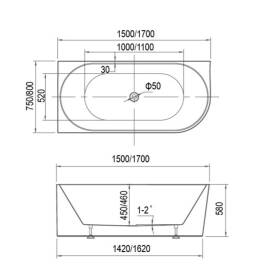 1700mm-Left-Hand-Specs-