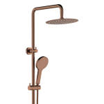 Fienza Kaya Twin Shower, Brushed Copper