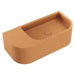 Fienza Blanca Concrete Wall Basin, Tuscan
