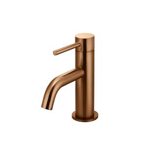 Meir Piccola Basin Mixer Tap, Lustre Bronze