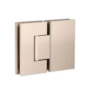 Meir Glass to Glass Shower Door Hinge Champagne