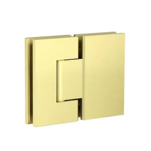 Meir Glass to Glass Shower Door Hinge Tiger Bronze