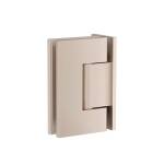 Meir Glass to Wall  Shower Door Hinge Champagne