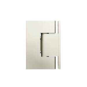 Meir Glass to Wall  Shower Door Hinge Brushed Nickel