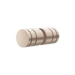 Meir Shower Door Round Handle Champagne