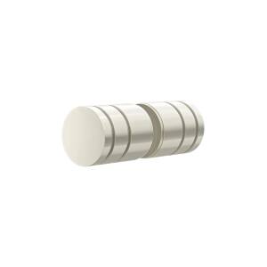 Meir Shower Door Round Handle Brushed Nickel