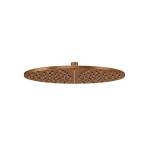 Meir Round Shower Rose 300mm, Lustre Bronze