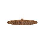 Meir Round Shower Rose 300mm, Lustre Bronze