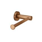 Meir Round Toilet Roll Holder, Lustre Bronze