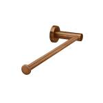 Meir Round Guest Towel Rail, Lustre Bronze