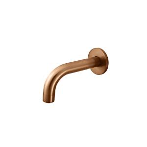 Meir Universal Round Curved Spout 130mm, Lustre Bronze