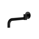 Meir Round Swivel Wall Spout Matte Black