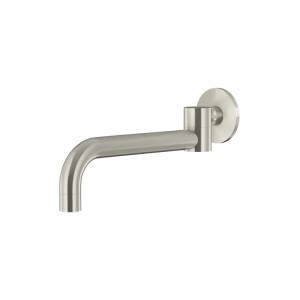 Meir Round Swivel Wall Spout Brushed Nickel