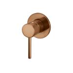 Meir Round Wall Mixer Lustre Bronze