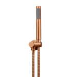 Meir Round Shower on Swivel Bracket, Lustre Bronze