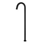 Meir Round Freestanding Bath Spout Matte Black