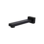 Meir Square Wall Spout Matte Black