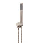 Meir Round Hand Shower on Swivel Bracket Champagne