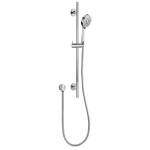 Round Chrome Sliding Rail Hand held Shower Set