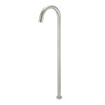 Meir Round Freestanding Bath Spout Brushed Nickel