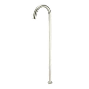 Meir Round Freestanding Bath Spout Brushed Nickel