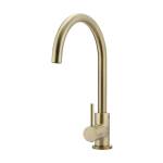 Meir Round Kitchen Mixer Tap Tiger Bronze