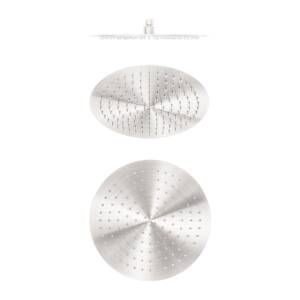 Nero Zen SS316L 300mm Round Shower Head Brushed Nickel