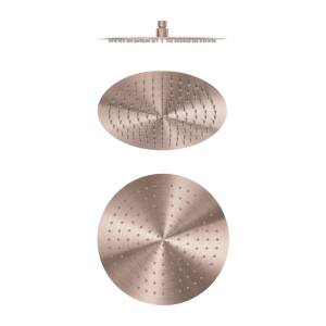 Nero Zen SS316L 300mm Round Shower Head Brushed Bronze