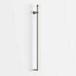 Modern National Medoc Federation Classic Vertical Heated Towel Rail Brushed Nickel