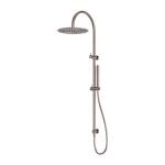 Nero Zen SS316L Twin Shower Brushed Bronze