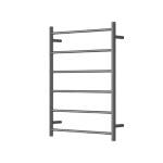 Modern National Mirage 6 Bar Heated Towel Rail – Gun Metal