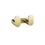 Meir Curvaé Double Robe Hook Tiger Bronze
