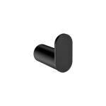 Meir Curvaé Single Robe Hook Matte Black
