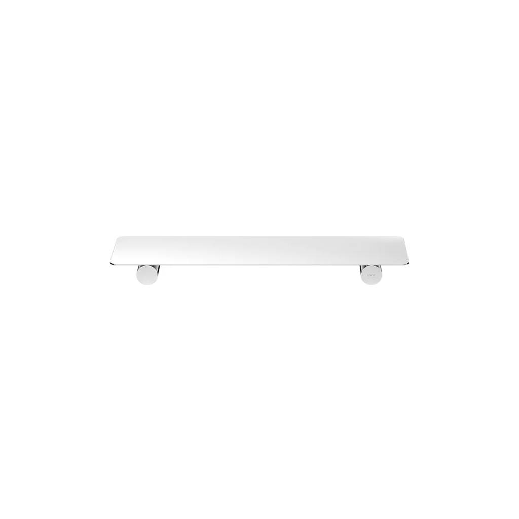 Meir Curvaé Shower Shelf 400mm Chrome