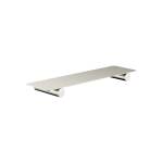 Meir Curvaé Shower Shelf 400mm PVD Brushed Nickel