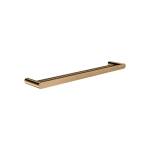 Meir Curvaé Double Towel Rail 600mm Lustre Bronze