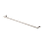 Fienza Empire Slim Single Towel Rail, 800mm, Brushed Nickel