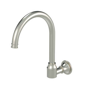 Meir Harrington Wall Mount Swivel Spout Brushed Nickel