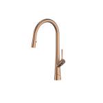 Greens Lustro II Pull-Down Sink Mixer Brushed Copper