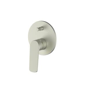 Greens Novi Shower Mixer w/Diverter Brushed Nickel