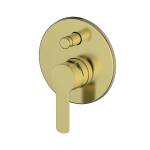 Greens Astro II Shower/Bath Diverter Mixer Brushed Brass