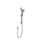 Ovia Milan Brushed Bronze Copper Hand Shower on Rail