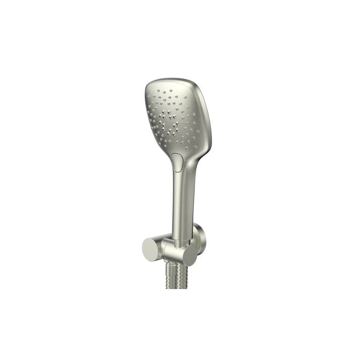 18600-SQUARE-THREE-FUNCTION-HAND-SHOWER-WITH-WALL-BRACKET-BN